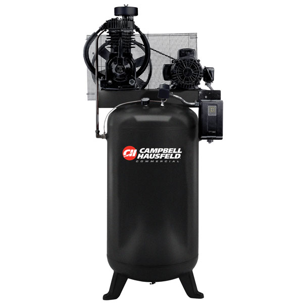 TF 5HP TRI-VOLT 3PH MAG Two-Stage Vertical Air Compressor 80 Gal