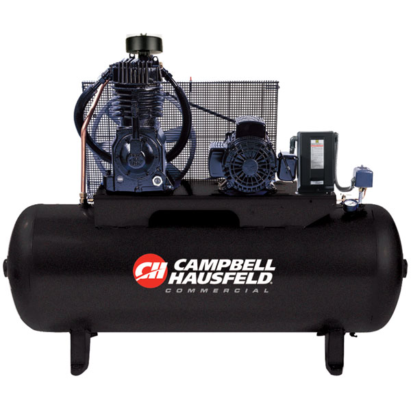 TF 5HP 1PH Horizontal Fully Packaged Air Compressor 80 Gal
