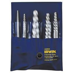 Set 6pc (1-6), Spiral Screw Extractor