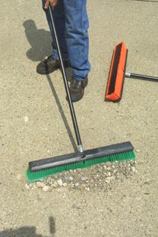 18" Structural Foam Block Push Broom Head Only