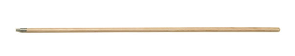 72" Lacquered 15/16" Wood Handle with Metal Tip