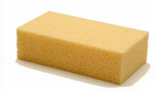 Heavy Duty Poly Sponge 8-3/4 X 4-3/4/Bag