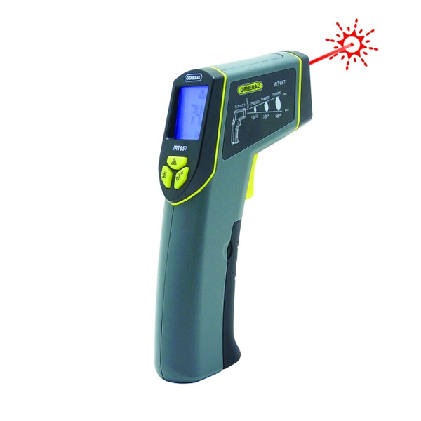 12:1 Wide-Range Infrared Thermometer