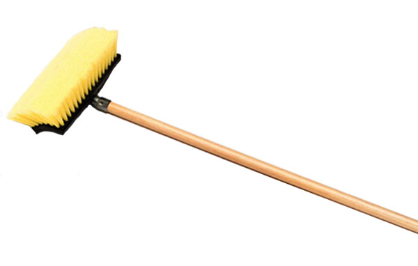 60" Wash Brush Heads with Wood Handle