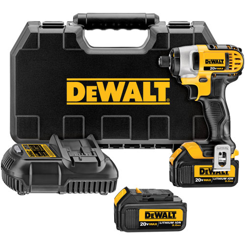 20V MAX Lithium Ion 1/4 Inch Impact Driver Kit 3.0Ah