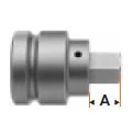 3/4" Square Drive Insert Bit 7/8" Hex Size