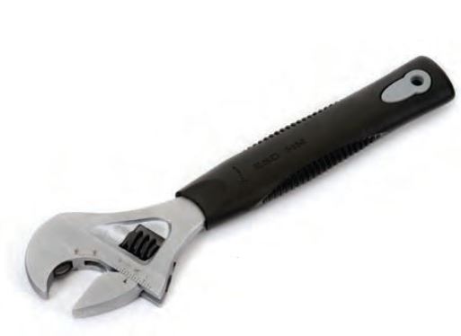 6" Ratcheting Adjustable Wrench Comfort Grip
