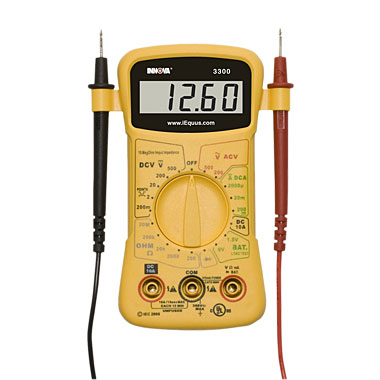 Hands-Free DMM Digital Multimeter 10 MegOhm