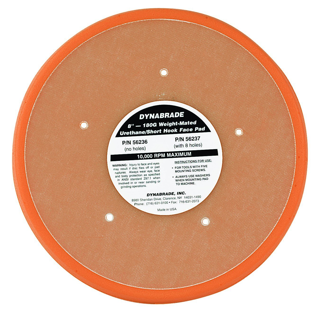 8" Disc Pad