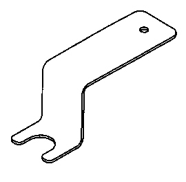 Kent-Moore J-42371 Hydraulic Clutch Line Separator Tool