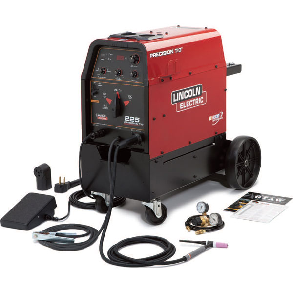 Lincoln Precision TIG 225 Welder Ready-Pak with AC/DC Output