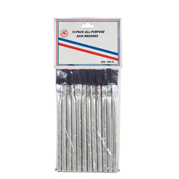 12 Piece 3/8" Acid Brush