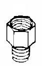 Adapter (3/8 Nps M, 1/4 Nps F)