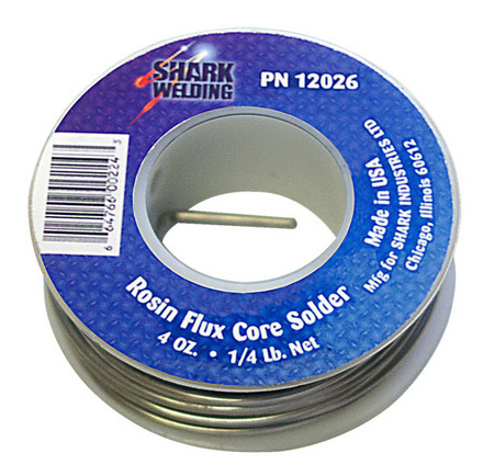 Rosin Flux Core Solder-Commercial 1/8" 1 lb