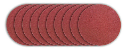 Ammco Style Swirl Pads - 80 Grit 4" Diameter 10 Pack