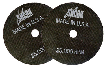 Cut-off Wheel - Aluminum Oxide - 3" x 1/16" x 1/4" 54 Grit - 10