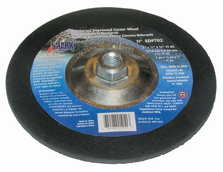 Type 27 Grinding Wheels - 9"x 1/4" x 5/8-11 - 24 Grit 1 Pack