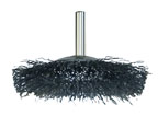 Circular Cup Wire Brushes on 1/4" Shank - Coarse 1 1/2" Diameter