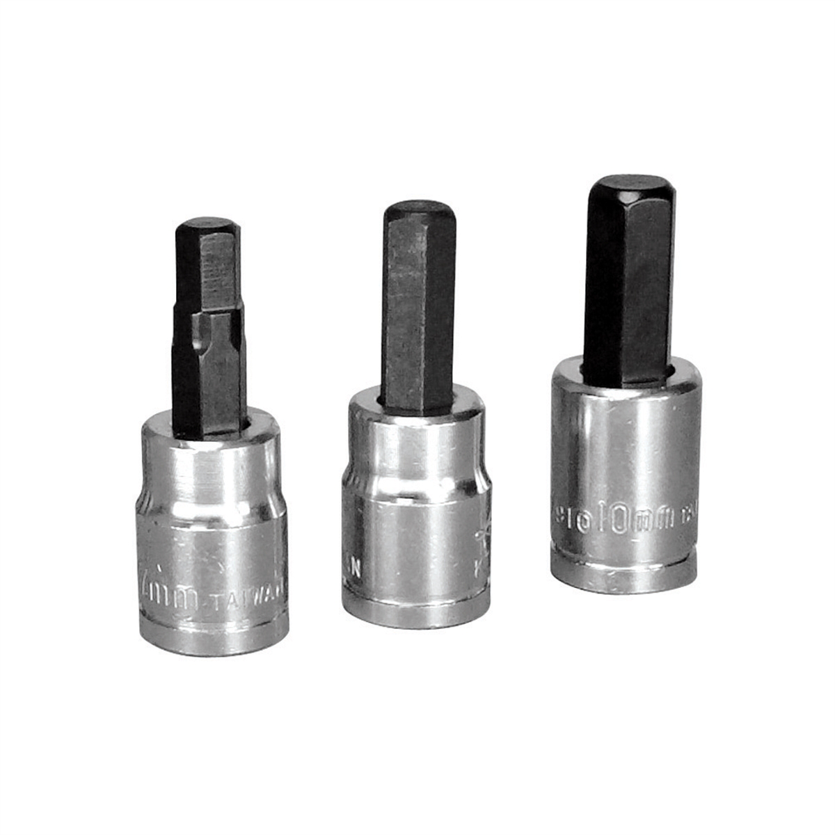 3 Piece Metric Brake Caliper Hex Bit Set