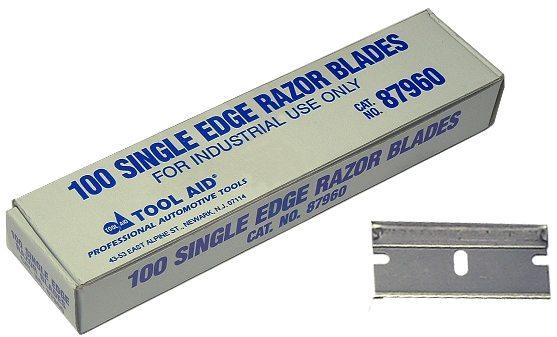 5000 BLADES .009 #9 Industrial Single Edge Razor Blades Made In USA Heavy Duty! 
