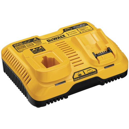 DEWALT DCB103 Dual Port Charger 12V-20V MAX & 7.2V-18V
