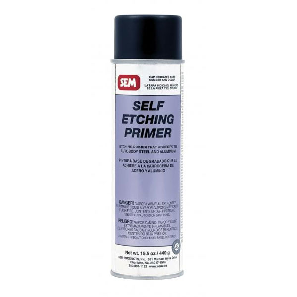 Self Etching Primer - Black Aerosol