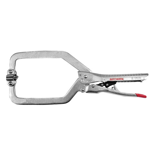 Long Reach C Clamp with Swivel Pads 10 Inch