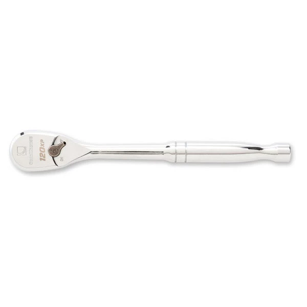 (image for) 3/8 Inch Drive 120XP Drive Full Polish Teardrop Ratchet w Double