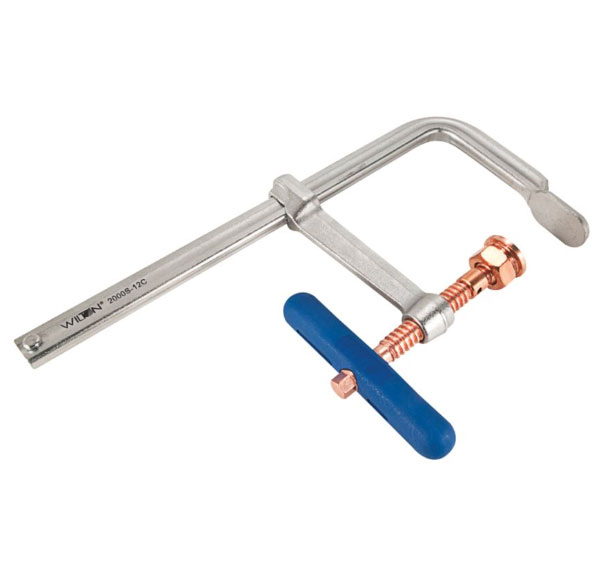 2000S-12C Light Duty F-Clamp Copper 12 Inch