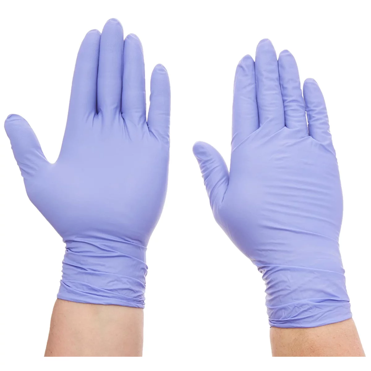 GLV SUPREN SMALL BLU 50/10CS NITRL PWDRFR DISP