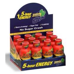 Five Hour Energy Grape flavor 12ct