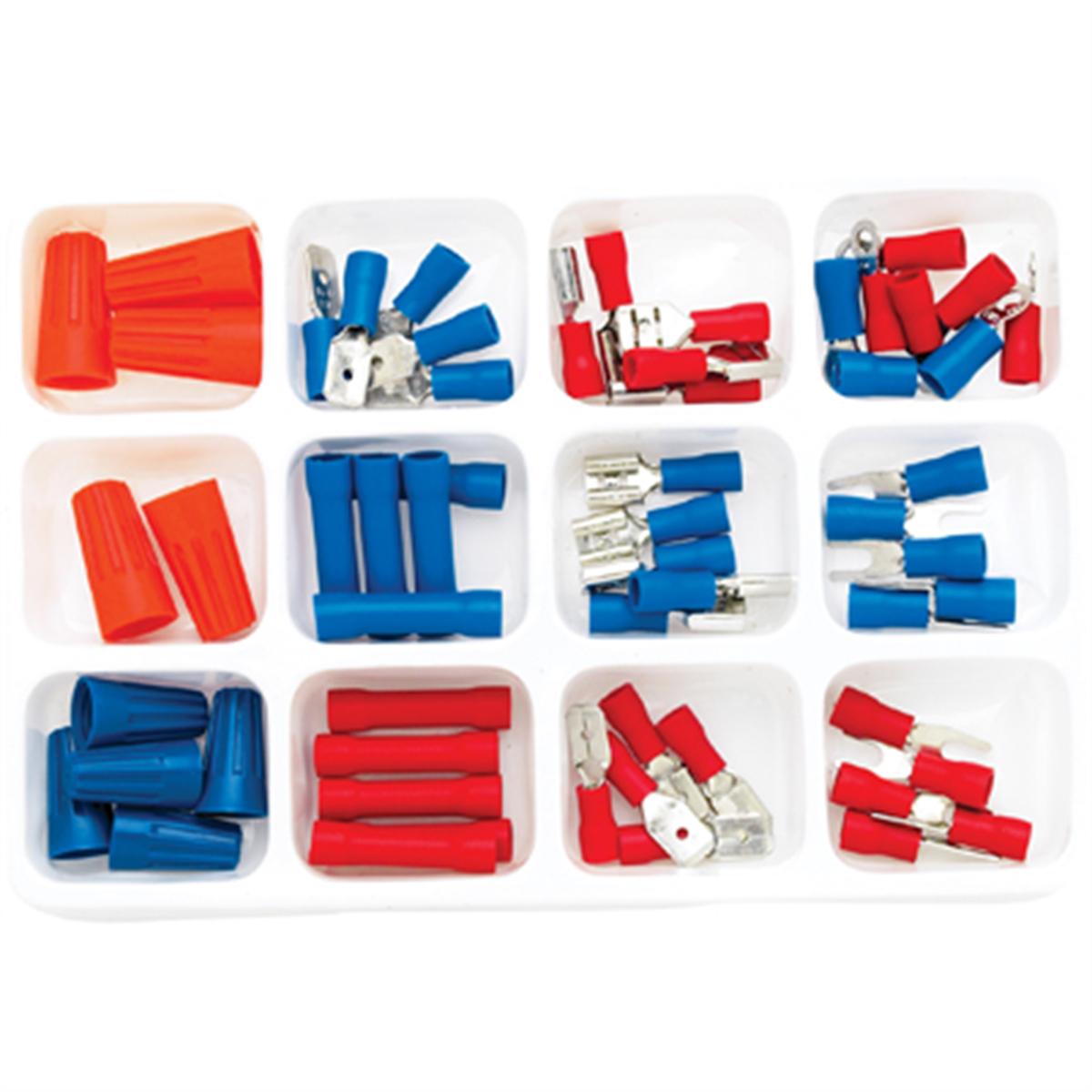 60-Piece Electrical Terminals Kit - Durable & Versatile Set