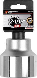 3/4" Dr 12pt Std Socket 2-1/16
