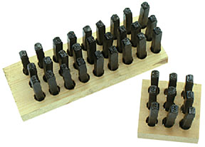 3/16" STAMP SET 27PIECES