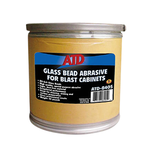 GLASS BEAD ABRASIVE 50LB DRUM