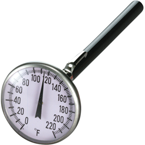 1-3/4 DIAL THERMOMETER