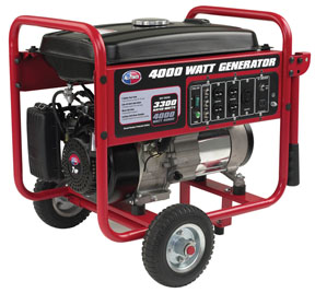 4000W GAS GENERATOR W/WHL KIT