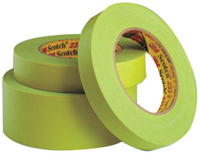 Scotch Performance Green Masking Tape 233+, 12 mm 12/Sleeve