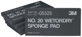 WETORDRY SPONGE PAD 20 2 3/4 X 5-1/2 BOX OF 5