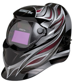 BLACK THERMAL ARC HELMET