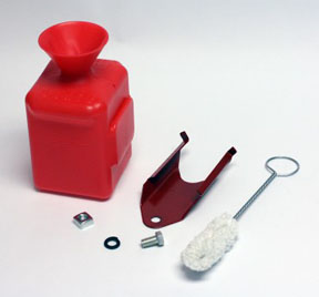 LUBE BOTTLE & BRACKET