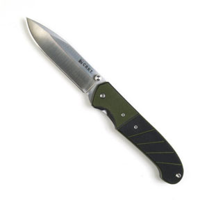 IGNITOR - BLK/GRN G10 HANDLEC