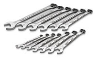 13-Pc Combination Wrench Set - 12 Pt - Metric