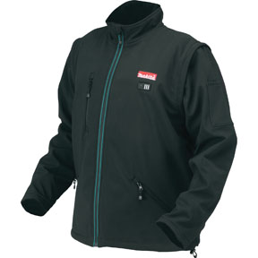 18V BARE SM BLK HEATED JACKET