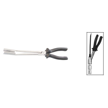 Spark Plug Connector Pliers 10 Degree Angle, Long Sleeve Jaw