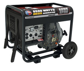6500W 10 HP DIESEL GENERATOR W