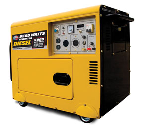 6500W 10 HP SILENT DIESEL GENE