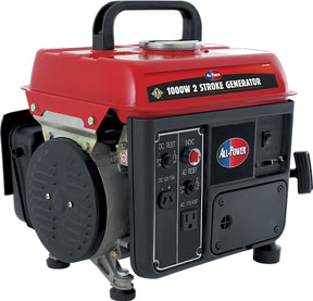 1200W 2.5 HP GENERATOR EPA & C
