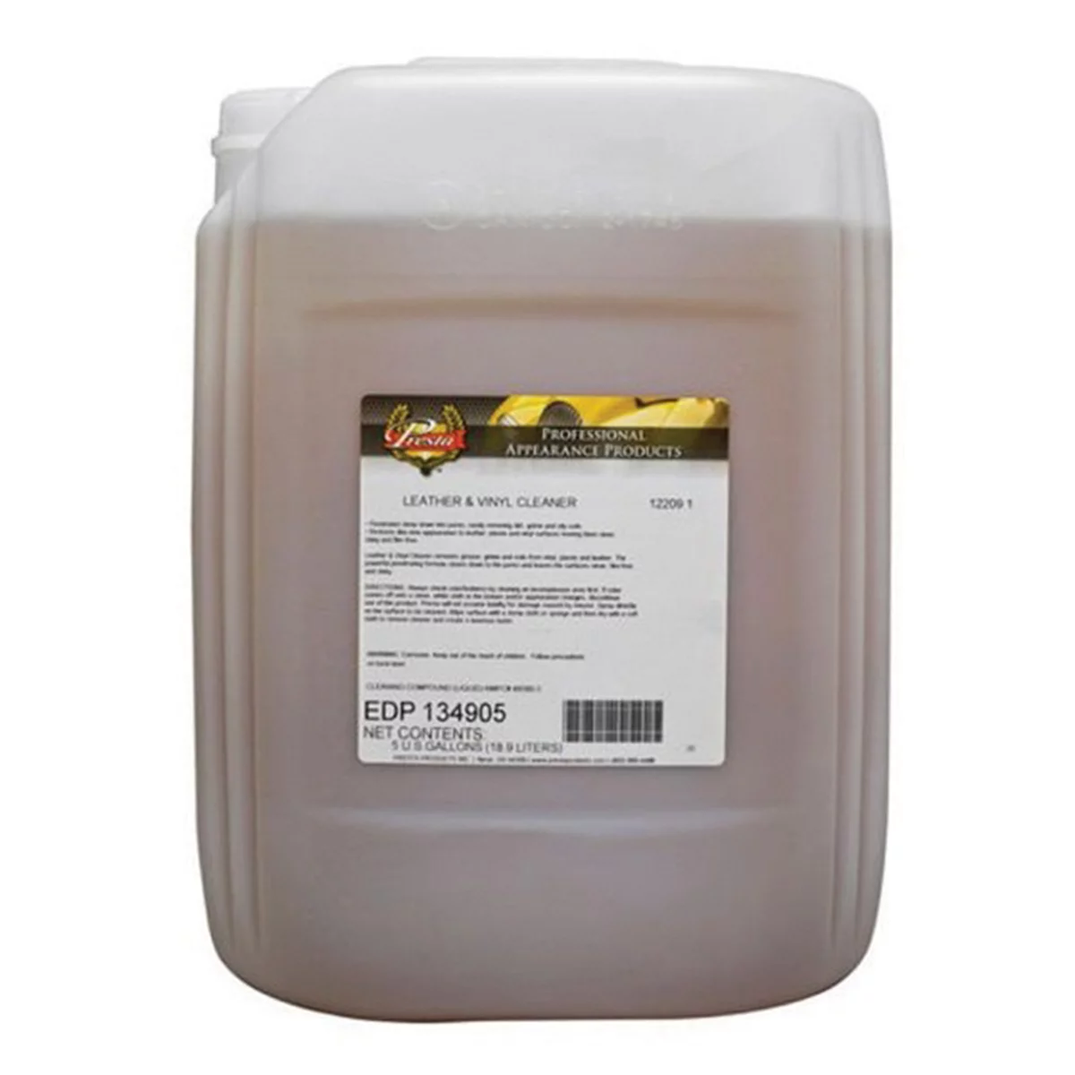 LEATHER & VINYL CLNR 5 GAL.