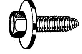 GM/UNI 10MMX40MM BODY BOLT 15PK